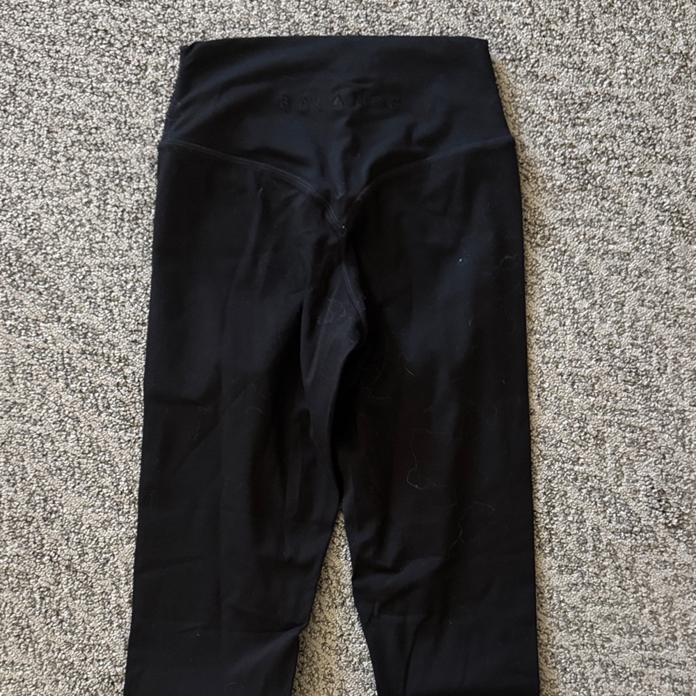 Sleek Black High-Waisted Leggings